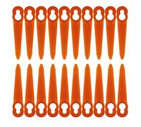 FourShow 100 pezzi Lame di ricambio compatibili per Stihl PolyCut 2-2 Polycut 3-2 decespugliatori FSA 45, FSA 57, FSE 52, coltelli in plastica accessori per decespugliatori a batteria Stihl