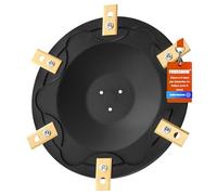 FourShow [AGGIORNAMENTO] Disco Lama + 6 Pezzi di Lame Compatibili con ECOVACS Goat O500, O800, O1200, G1-800, G1-2000, G1, Disco Lama per Robot Tagliaerba, Disco Girevole per Robot Tagliaerba