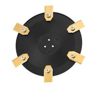 FourShow 【Coupe Plus Efficace】 Disque de Lames+ 6 pièces de rechange Compatible avec Husqvarna Automower 305 (jusqu'au Modèle 2016), Compatible avec Gardena R38Li-R80Li pour tondeuse robotisée