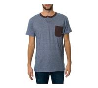 Fourstar Clothing Uomo The Ishod Ss Girocollo T-Shirt, Blu, Piccolo