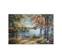 Fourth by The Lake - Puzzle da 500 pezzi, puzzle impegnativo, perfetto per serate di gioco