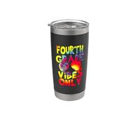 Fourth Grade Vibes Back To School Teacher Student Tie Dye Bicchiere termico in acciaio inox doppia parete