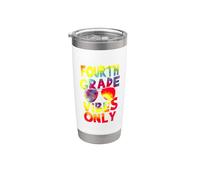 Fourth Grade Vibes Back To School Teacher Student Tie Dye Bicchiere termico in acciaio inox doppia parete