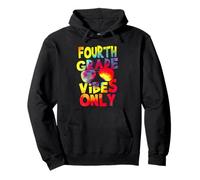 Fourth Grade Vibes Back To School Teacher Student Tie Dye Felpa con Cappuccio
