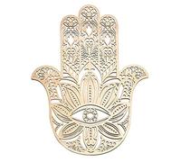 Fourth Level MFG - Decorazione da parete in legno, 35,6 cm, geometria sacra, decorazione zen per yoga e meditazione, pannello con griglia di cristallo chakra, decorazione spirituale per altare