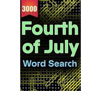 Fourth of July Word Search Puzzle Book: Large Print Fun for All Ages | 3000 Hidden Words with Solutions: Celebrate Independence Day with 150 Unique ... TrainingFind the 20 words in the puzzle.