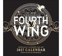 Fourth Wing Officially Licensed Fan Art 2027 Wall Calendar