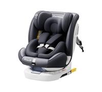 Fourward Seggiolino Auto per Bambini Girevole 360° Cintura di Sicurezza Grigio