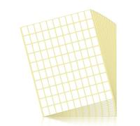 Fousenuk 1485 pezzi Etichette Adesive, Fogli Adesivi Bianche 19 x 13 mm per Congelatore, Cancelleria, Corrispondenza, Etichetta Adesive Universali Autoadesive per Scuola, Ufficio, Cucina