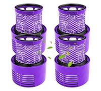 Fousenuk 4 Pezzi Filtro Compatibile con Dyson V10, Ricambi Absolute Accessori Originale Filtri, Cyclone Aspirateur, Lavabile Cyclone Animal Absolute Total Clean Aspirapolvere Parti di Ricambio
