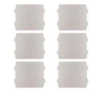 Fousenuk 6 pezzi Mica per Microonde, Piastra di Mica 10 × 11.8 cm Protezione per Forno a Microonde in Mica, Foglio di Mica Universale Copertura di Guida d'Onda per Cucina Forno a Microonde