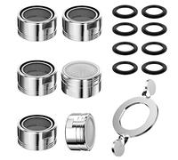 Fousenuk 6 pezzi Rompigetto Rubinetto, Aeratore Rubinetto M24 Filtro