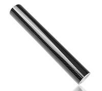 Fousenuk 6D 30×300cm Pellicola Carbonio Adesiva Auto, Nero Fibra di Carbonio Adesivo Forgiato, Moto Impermeabile Rivestimento Stickers Wrapping, Anti Bolle, per Biciclette, Decorazione di Mobili, Auto