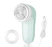 Fousenuk Levapelucchi Elettrico, Togli Pelucchi Elettrico con Contenitore Pelucchi Removibile e Fori di 3 Dimensioni, Rasoio per Lanugine per Vestiti, Mobili, Biancheria da Letto, Moquette
