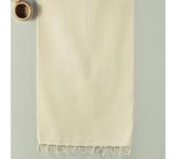 Fouta - Telo mare in 100% cotone, 100 x 150 cm, altamente assorbente, morbido e lavabile a 30-40 °C, colori naturali per un relax elegante