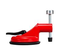 FOUTP Livellatore Piastrelle Professionale con Ventose Potenti in Alluminio Registro a Vite Regolabile per Allineamento Fughe e Posizionamento Grandi Lastre Marmo Vetro Legno Pietra (C)