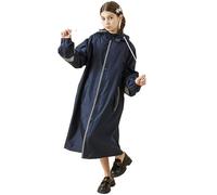 Fouyada Impermeabili per Bambini Ragazze Poncho Impermeabile Cappotto Giacca a Vento Estesa Poncho Impermeabile Studente con Posizione di Zainetto
