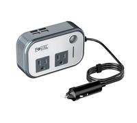 Foval 200 W Car Power inverter DC 12 V a 110 V AC convertitore con 8.4 a 4 USB caricabatteria
