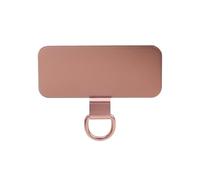 FOVAOK 1-3Pcs Metallo Del Telefono Mobile Lanyard Card Patch Staccabile Anti-perso Universale Corda Del Telefono Appendere Le Linguette Per iPhone 15 14 Samsung, 2Pcs, Agata