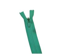 FOVAOK 10 cerniere invisibili, 28 cm, 35 cm, 40 cm, 45 cm, 50 cm, 55 cm, 60 cm, 3 #, cerniera invisibile, in nylon, per fai da te, artigianato, tessuti, accessori da cucito (243 verde scuro, 50 cm)