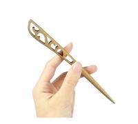 FOVAOK 12 stili cinesi vintage forcine per capelli in legno di sandalo verde, bastoncini etnici per donne e ragazze, accessori per capelli regalo (stile 6)