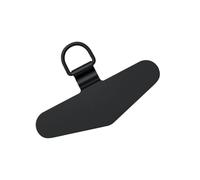 FOVAOK 5-1PCS In Acciaio Inox Del Telefono Mobile Cordino Patch Pad Universale Ultra-sottile Telefono Appeso Clip di Ricambio Guarnizione In Metallo Pad, Misura unica, Agata
