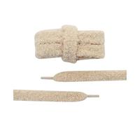FOVAOK 5 paia di lacci morbidi morbidi da 15 mm, morbidi e soffici, larghi e piatti, in peluche, perfetti per le donne, scarpe da ginnastica casual, 3983-cachi, 70