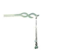 FOVAOK Bastoncini per capelli in legno stile cinese vintage, per donne e ragazze, con nappa, fermacapelli Hanfu, accessori per capelli (stile 6)