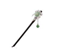 FOVAOK Bastoncini per capelli in legno stile cinese vintage, per donne e ragazze, con nappa, fermacapelli Hanfu, accessori per capelli (stile 19)