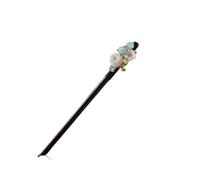 FOVAOK Bastoncini per capelli in legno stile cinese vintage, per donne e ragazze, con nappa, fermacapelli Hanfu, accessori per capelli (stile 15)