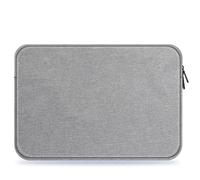 FOVAOK Borsa impermeabile per computer portatile da 11 12 13,3 14 15,6 16 pollici custodia per tutti i modelli di computer portatili (grigio chiaro, per 14-15,4 pollici)