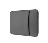 FOVAOK Borsa interna per computer portatile da 11/13/14/15/16/17 pollici, tasca frontale, borsa multifunzione per computer portatile (grigio, 14-14,6 pollici)
