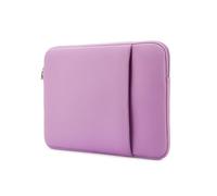 FOVAOK Borsa interna per computer portatile da 11/13/14/15/16/17 pollici, tasca frontale, borsa multifunzione per computer portatile (viola, 14-14,6 pollici)