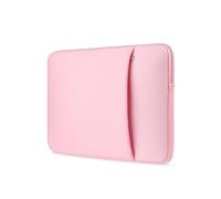 FOVAOK Borsa interna per computer portatile da 11/13/14/15/16/17 pollici, tasca frontale, borsa multifunzione per computer portatile (rosa chiaro, 13-13,3 pollici)
