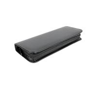 FOVAOK Borse per attrezzi da parrucchiere in pelle PU nera professionale per tagliare i capelli forbici borse per attrezzi da barbiere custodia, Nero , 1 pezzo
