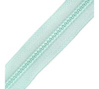 FOVAOK Cerniera in resina 5# disponibile 40/50/60/70/80/90/100/120 cm applicata per il processo di cucito dell'indumento (24 tipi di colori) accessori per cucire (verde menta 197,90 cm x 1PC_5#)