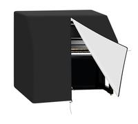 FOVAOK Copertura per pianoforte verticale, antipolvere e impermeabile, in tessuto Oxford 420D, copertura per pianoforte