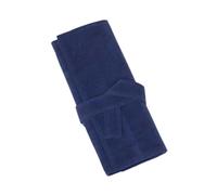 FOVAOK Custodia arrotolabile per forbici professionali da barbiere, in poliuretano, supporto per forbici da taglio e parrucchiere, Blu lago, 2PCS