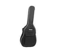 FOVAOK Custodia per chitarra con imbottitura spessa 5 mm, in tessuto Oxford, custodia per chitarra elettrica, polvere, Nero , Taglia unica