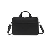 FOVAOK Custodia per laptop da 13-17 pollici, con tracolla in tessuto resistente e impermeabile, per lavoro e casual, scuola (nero, 14")