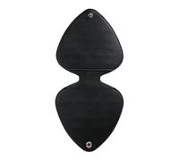 FOVAOK Custodia per plettri per chitarra in pelle PU resistente ad alta capacità antipolvere porta plettri per chitarra impermeabile organizer, Stile-1, Taglia unica