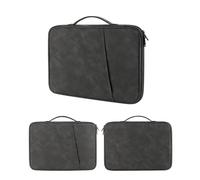 FOVAOK Custodia per tutti i modelli di computer, borsa per laptop da 11/13 pollici, antiurto, grigio, M