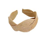 FOVAOK Elastici per capelli intrecciati in Europa e negli Stati Uniti, in tinta unita, alla moda, per capelli, accessori per capelli femminili (giallo)