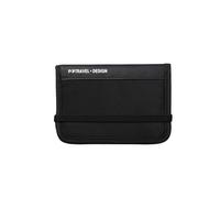 FOVAOK Impermeabile Porta Passaporto Portafoglio Da Viaggio Multifunzionale Piccolo Portafoglio Carta di Credito Sacchetto di Immagazzinaggio Portatile Documenti, Nero , Taglia unica