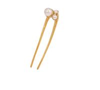 FOVAOK Perle In Acciaio Inox Lucido Clip Di Capelli Accessori Per Capelli Per Le Donne Perline Metallo Impermeabile Dei Capelli Dei