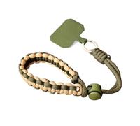 FOVAOK Simpatico cordino per telefono cellulare, decorazione da appendere, può essere trasportato con corda attorcigliata, ciondolo anti-perdita, cinturino corto da polso alla moda, Polyester/Nylon