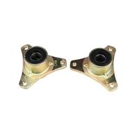 FOvbttEET Mozzo Ruota Anteriore 1 Coppia 17mm 3 M8 Compatibile con 49cc 50cc 110cc 125cc 168F 200 ATV Go Kart Buggy Scooter Quad Bike