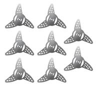 FOvbttEET Testa per Tosaerba con Denti, Testa per Sega da 150 mm, in Metallo, Compatibile con Gli Strumenti per la Manutenzione del Giardino e Il diserbo(8pcs)