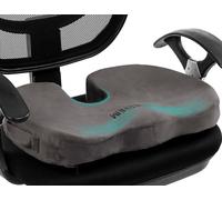 foverhom Cuscino in gel per seduta lunga, cuscino per sedia da ufficio per alleviare il dolore al coccige, ortopedico antiscivolo a 50 densità, memory foam a rimbalzo lento, cuscino per seggiolino