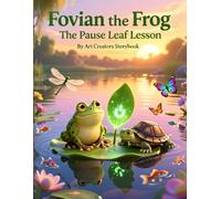 Fovian the Frog The Pause Leaf Lesson: A Gentle Nature Adventure About Impulse Control, Mindfulness, and Learning to Slow Down Before Acting for Ages 3-7